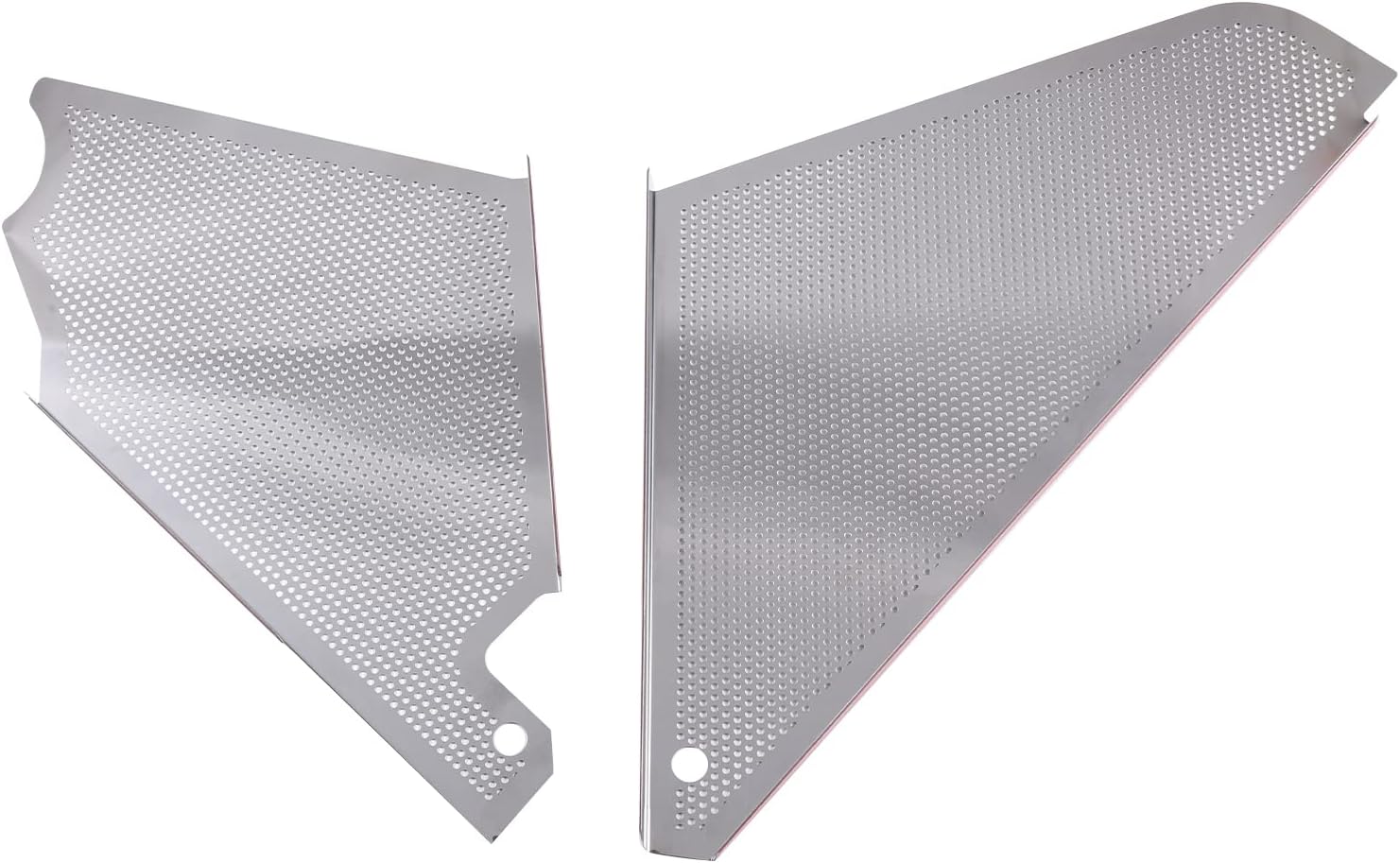 CHEAYAR Engine Bay Panel Cover Compatible with Chevrolet Corvette C8 2020-2023, Stainless Steel Rear Engine Covers Left Right Engine Case Guards Protector Splash Shield, C8 Accessories 2PCS (Style 1)