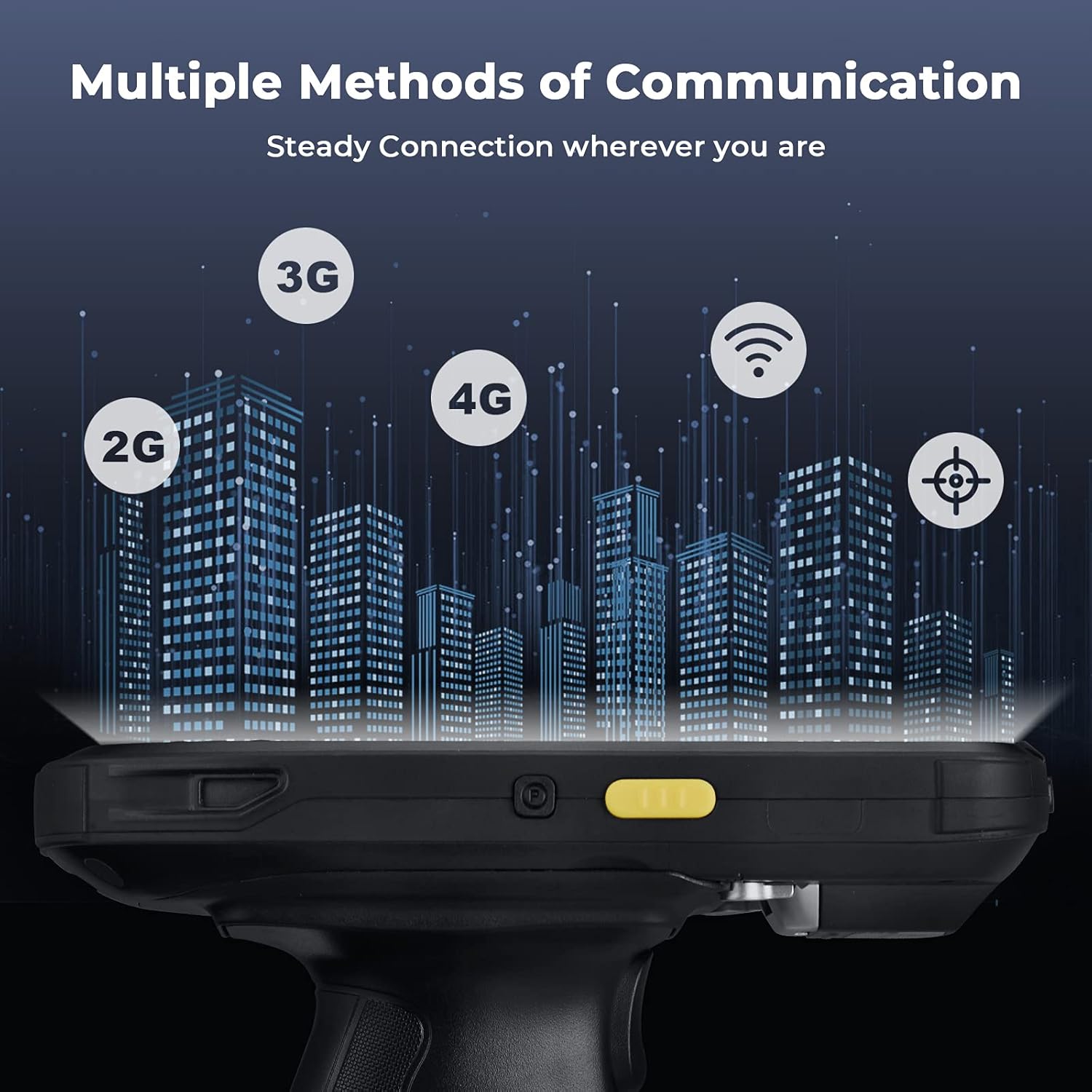 Up To 40% OFF MUNBYN Android Barcode Scanner, Android 10 Scanner, Zebra SE4710, QR, 2D Android Scanner, Numeric Keypad, WiFi, 4G, Android Barcode Scanner Pistol Grip Comfortable to Hold for Warehouse Inventory