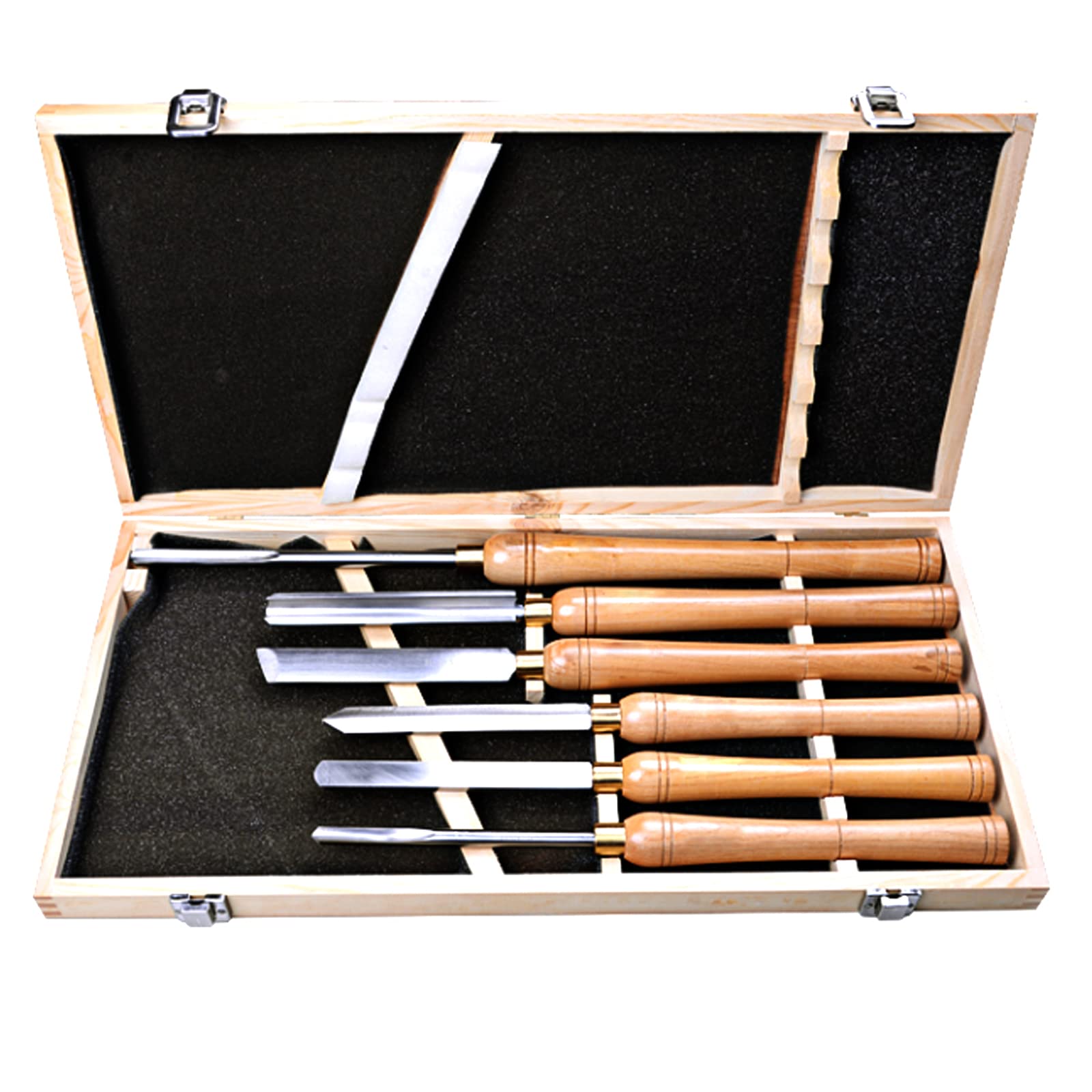 Scalpello per tornio con punta in metallo duro, mini barra di utensili, set di utensili per tornitura del legno con taglierina per inserti in metallo duro rotondo da 8,9 mm per hobbisti del legno/a/pi