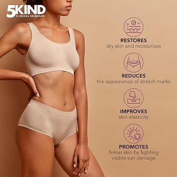 5Kind Collagen Firming Body Lotion 200ml - Collagen Body Cream for Women | Luxury Collagen Firming Cream - Neck Firming Cream for Loose Skin
