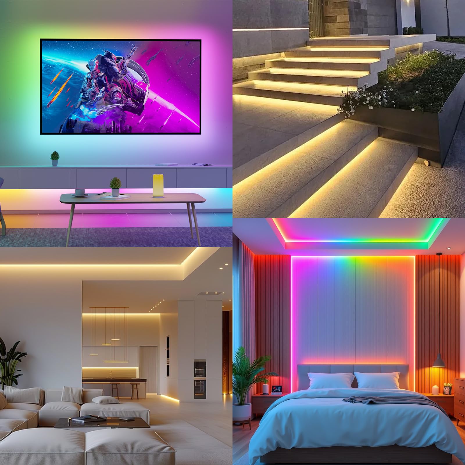 Perfil de aluminio LED, 6 × 1 m, canal en forma de U, 12 × 10 mm, para paneles acústicos con clips de montaje, tiras negras, difusor de canal, resistente al agua, cubierta para luces de neón