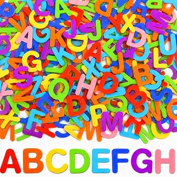 720 Pcs Foam Letter Stickers, 8 Colors 1 Inch 3D Self-Adhesive EVA ABC Alphabet Stickers for Kids Crafts, School Projects, Scrapbooking, Card Making and Party Decorations