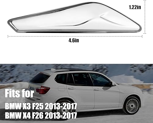 Miniatura 3 de Acabado cromado para guardabarros laterales delanteros para BMW X3 X4 F25 F26 2013-2017 Reemplazar 51117338570 51117338569 Derecho, Izquierdo, Panel