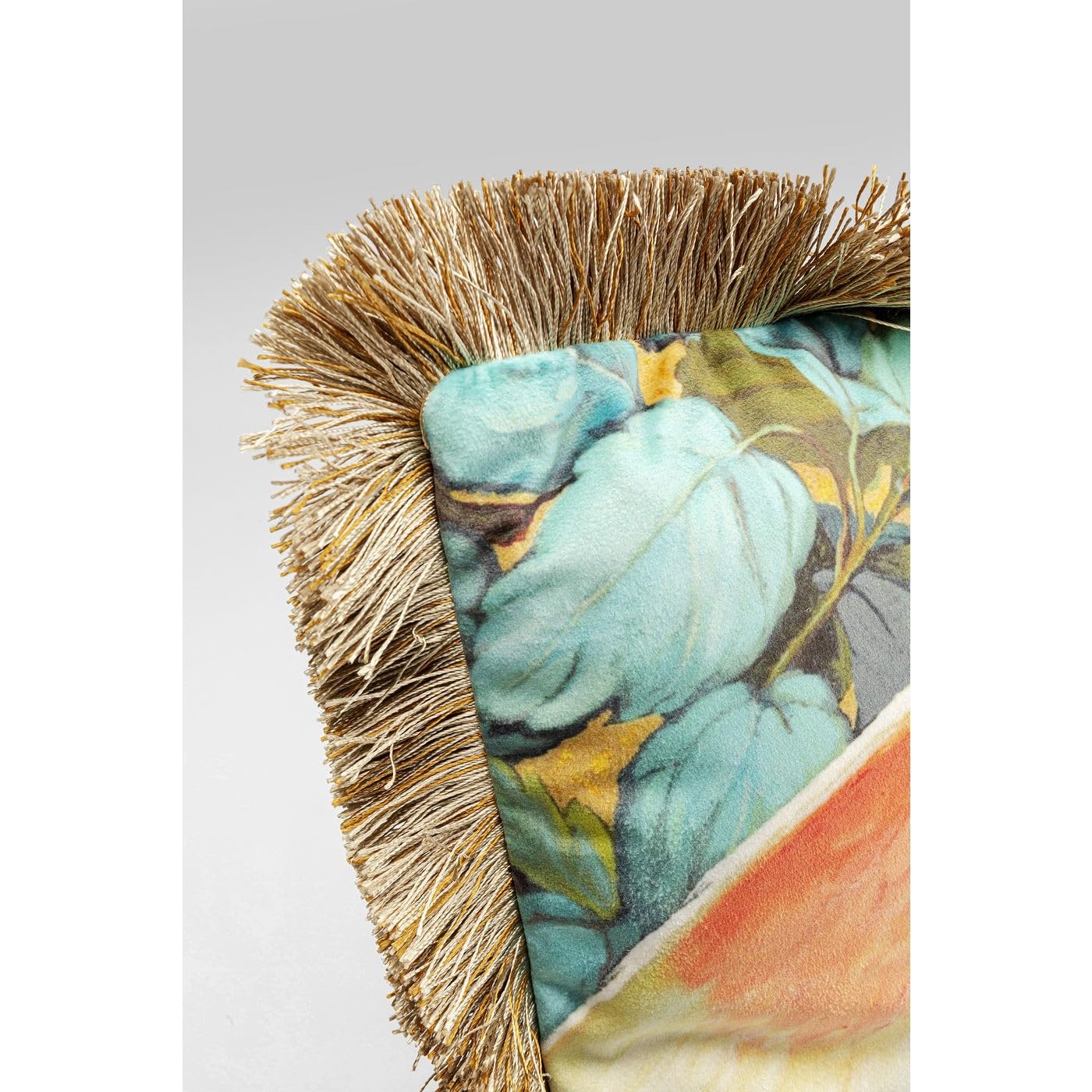 Kare Design Kissen Parrots Life, Mehrfarbig, Zierkissen