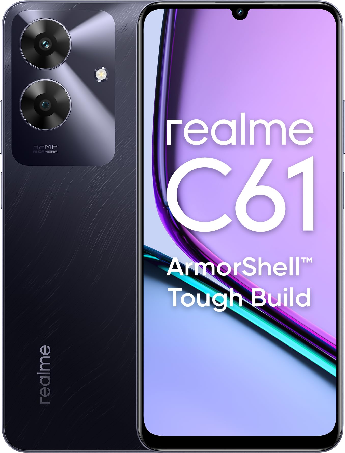 realme C61 128GB 4GB RAM スマートフォン