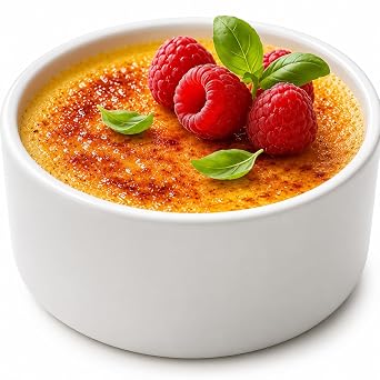 Tuxton China BPX-0203 Ramekin/Cheese Pipkin, 2 oz., 2-1/2" Diameter x 1-3/8"H, Round, Microwave and Dishwasher Safe, Oven Proof, Fully Vitrified, DuraTux, Porcelain White, Pack of 48