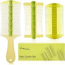 START MAKERS 3PCS Dandruff Comb Set - Extra Fine Tooth Combs for Women, Men, Kids - Removes Lice and Conditions Hair Care Grooming