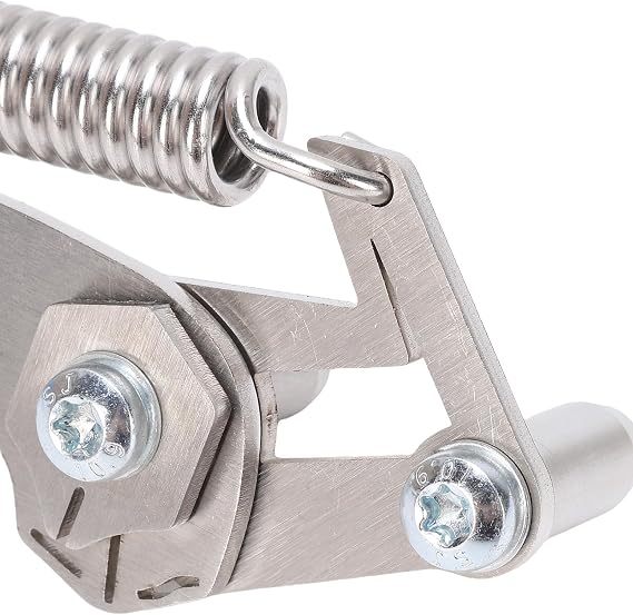 Chain Tension Adjustment Tool, with 304 Stainless Steel Construction, for Setting Chain Slack on Motorcycles and Bike