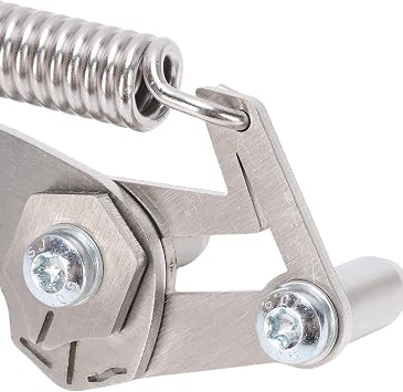 Chain Tension Adjustment Tool, with 304 Stainless Steel Construction, for Setting Chain Slack on Motorcycles and Bike