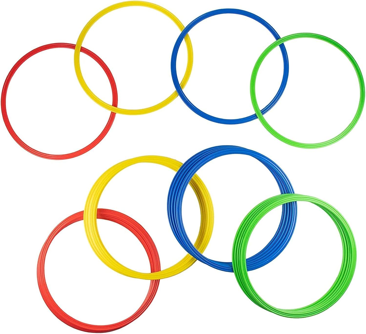 Juvale 24Pack Speed and Agility Training Rings for