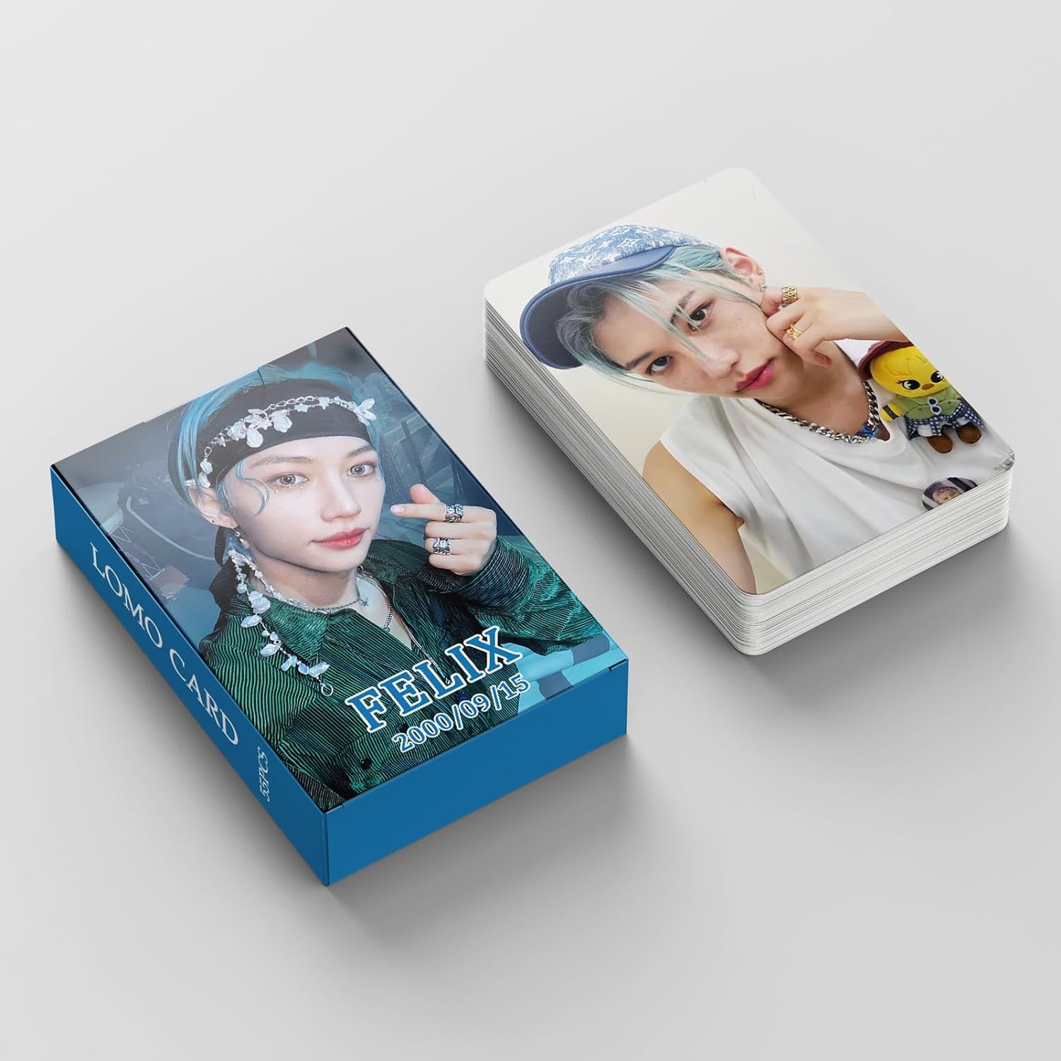 タレントカード Stray Kids Felix Stray Kids Felix Photocards -Star Stray Kids - Lote de 92 tarjetas