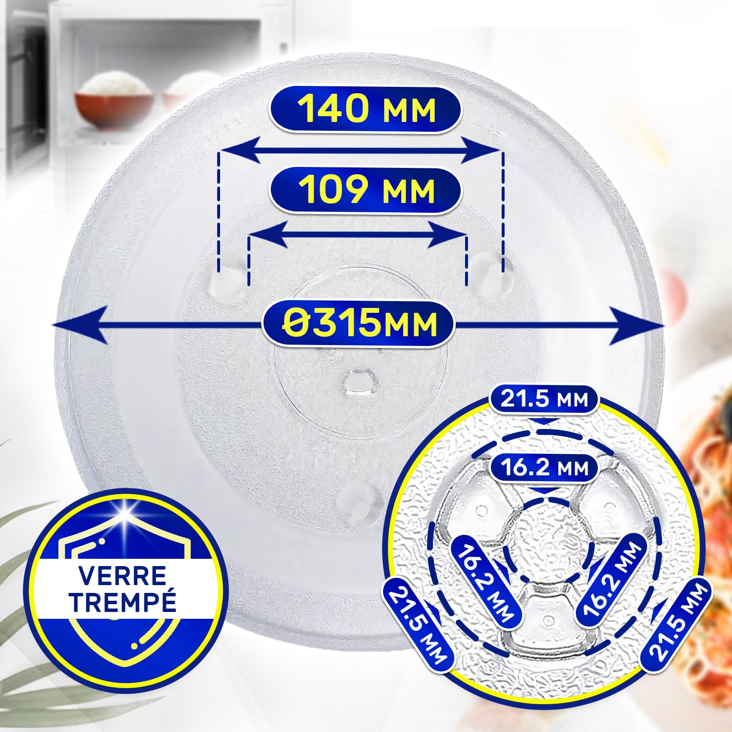 Lot De 2 Filtres à Graisse Micro-Ondes WB06X10309 127x194mm - Remplacement Universel Pour Ventilation Efficace