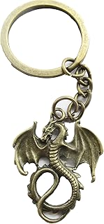 Dragon Keychain, Dragon Key Chain, Dragon Charm, vintage Dragon, Dragon Keyring, Dragon Key Ring, Keychain Jewelry
