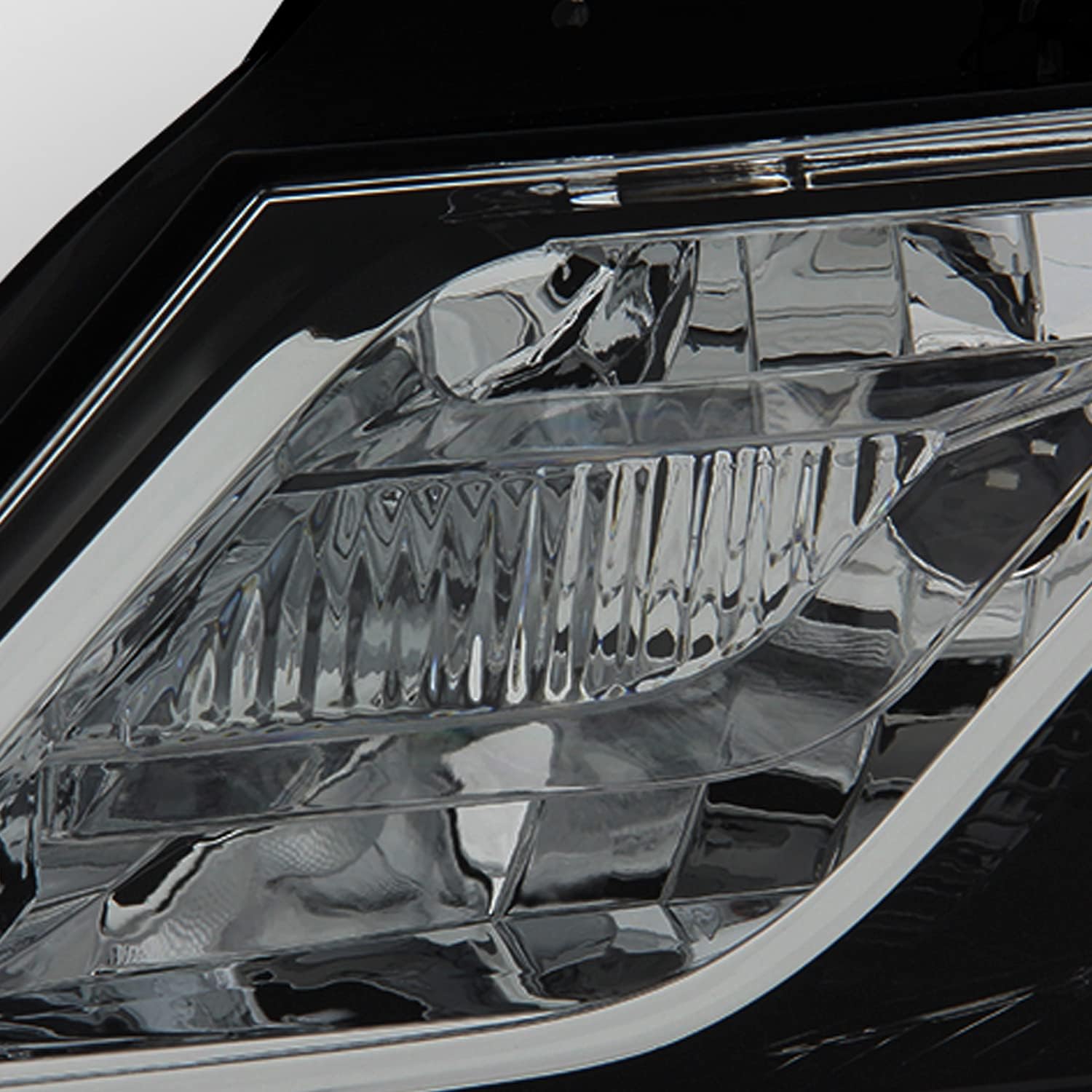 AKKON - Fits 2014-2020 Chevy Impala [Halogen Style] Projector Black Headlights Pair Driver Left + Passenger Right Headlamps