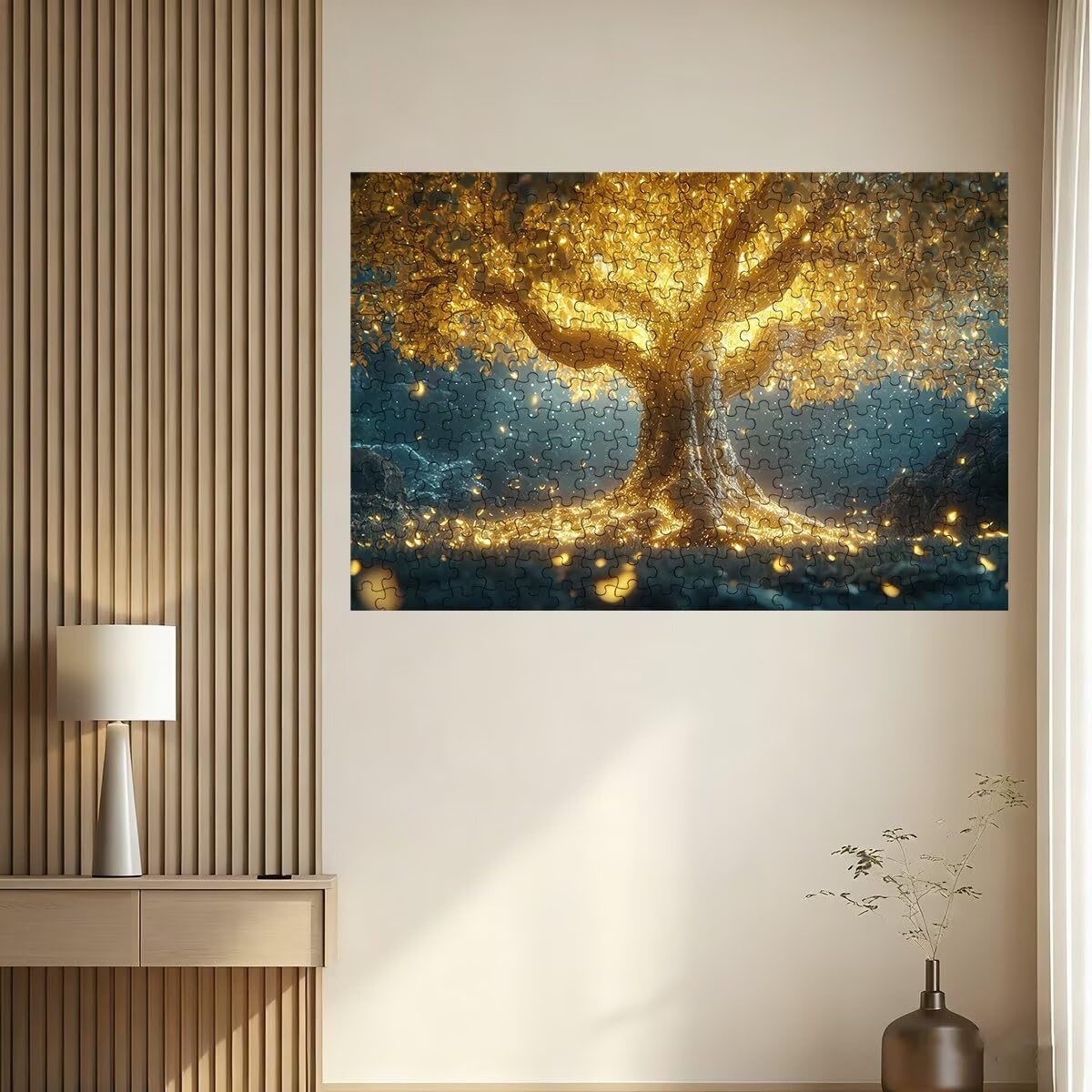 Puzzle 4000 Pezzi Albero, Puzzle Foglia per Adulti, Puzzles in Legno Intrattenimento Creativo, Divertimento, Puzzles Educativi Classici con Confezione di Alta Qualità Idea Regalo Donna Decor -3532