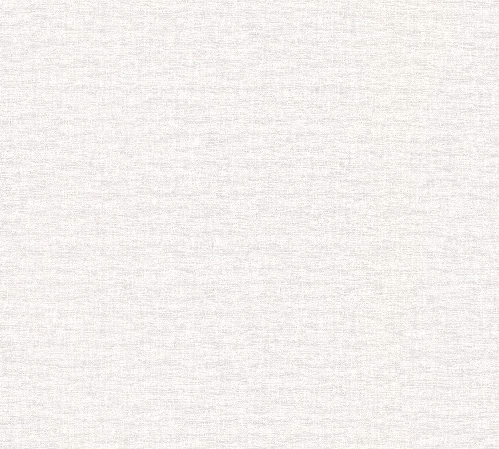 A.S. Création Plain Wallpaper Attractive Non-Woven 10.05 m x 0.53 m White Made in Germany 367132 36713-2, Creme, 53 x 1005 cm - Image 5