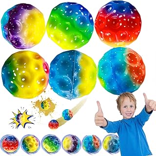 كرة القفز الأصلية من استرو، كرة القمر، كرات قفز، كرات نطاطة بطابع الفضاء، كرات ارتداد الكوكب، رغوة خفيفة الوزن للغاية