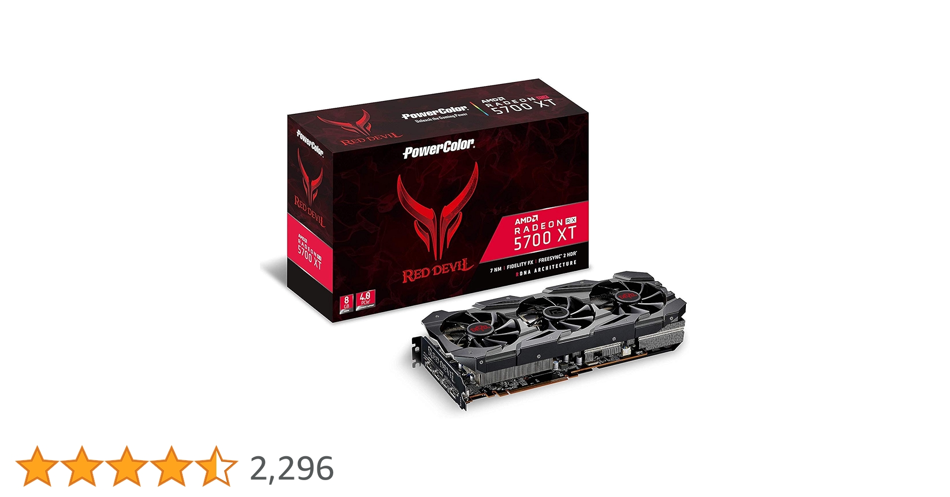 その他 PowerColor AMD Radeon RX5700XT Amazon.com: PowerColor Radeon RX 5700 XT 8GB GDDR6 Graphics