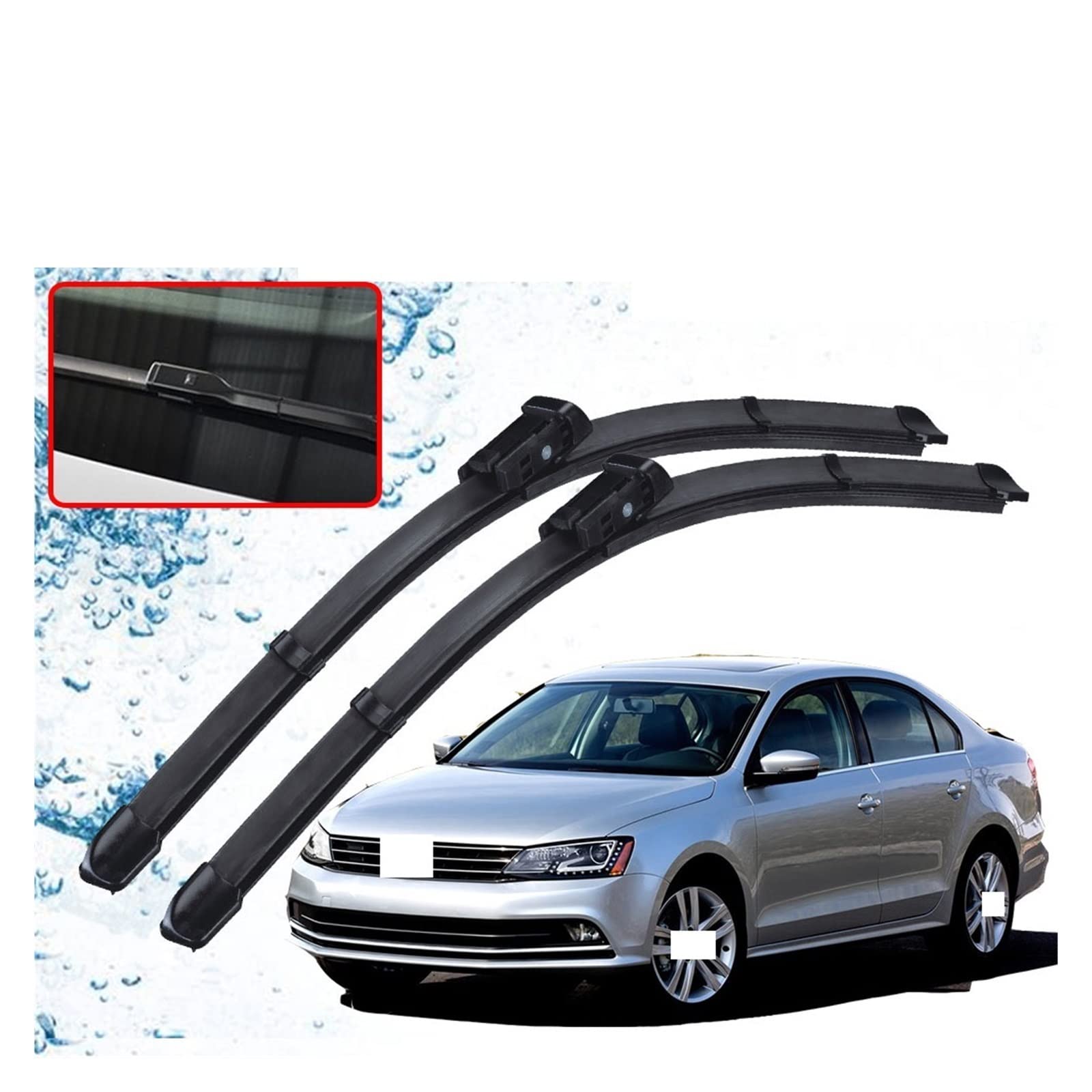 Escobilla Limpiaparabrisas Delantera Para 5C6 para 6 para Mk6 para A6 autopartes limpiaparabrisas de coche 2014 2015 2016 2017 2018 2011 2012 2013.