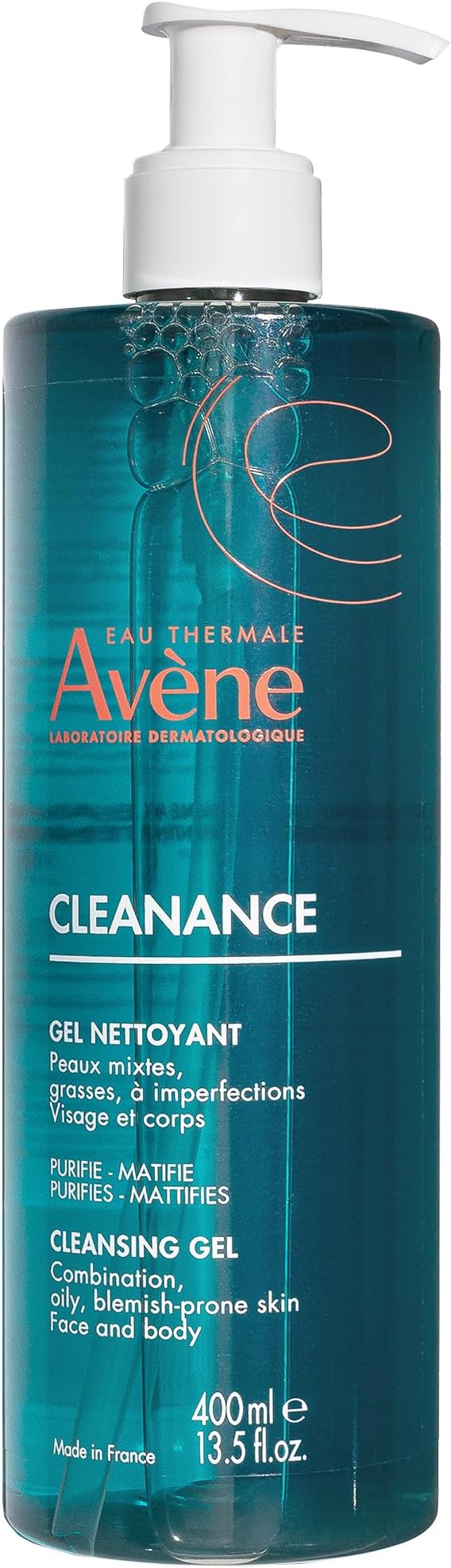 - Cleanance Cleansing Gel 400ml I Face wash for Oily, Acne, Sensitive, Blemish Prone Skin I Foaming Gel Gentle Skin Cleanser I Purifies and Mattifies Skin I Reduces blackheads and Sebum Production