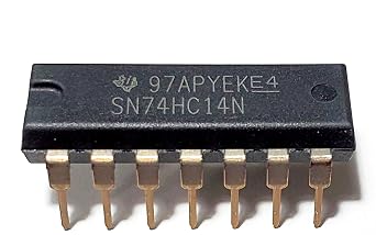 SN74HC14N SN74HC14 74HC14 Hex Schmitt-Trigger Inverters Breadboard-Friendly IC DIP-14 Pack of 20