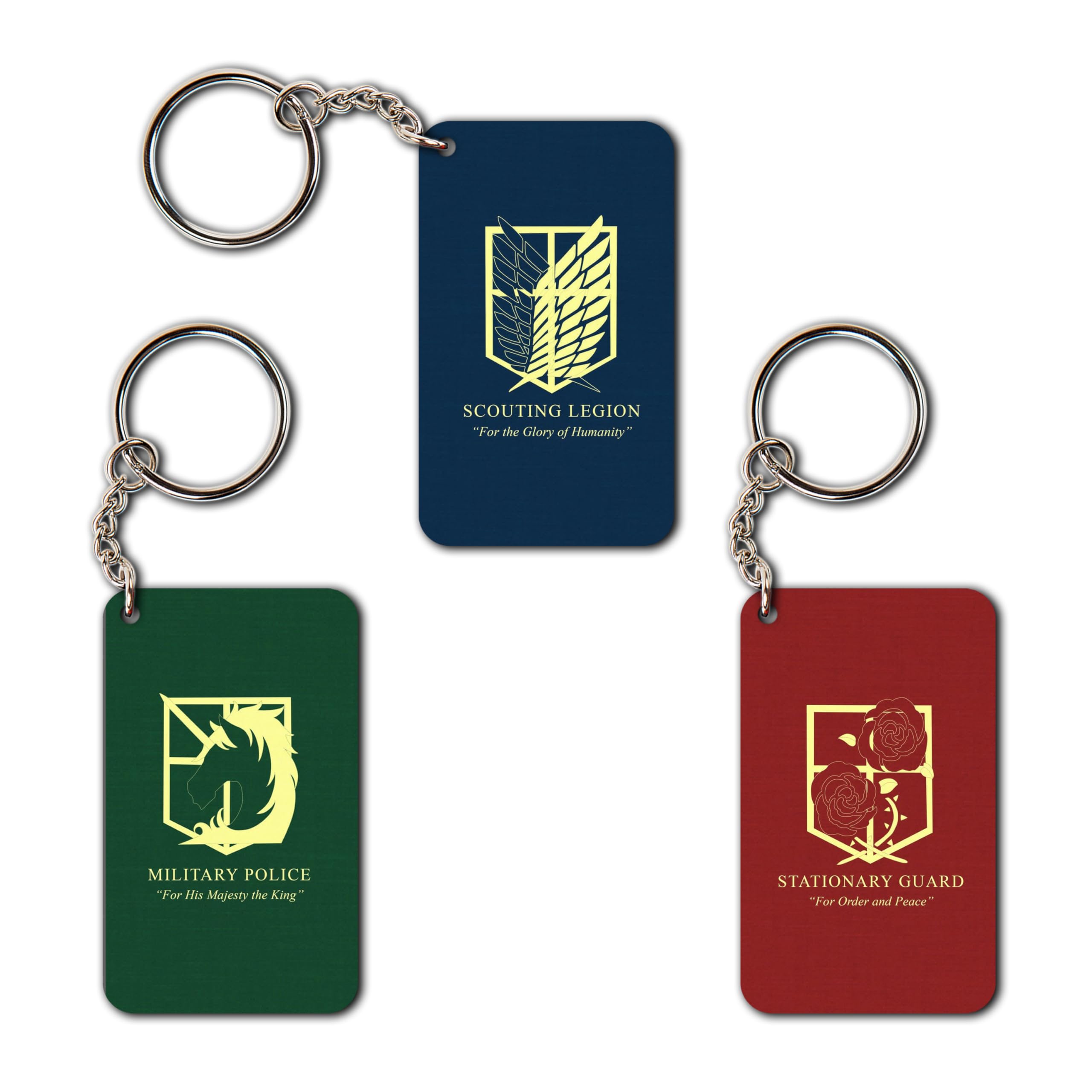 3 Combo Premium AOT Anime Printed Key chains Combo For Anime Fans, For Gifting, Bike, Scooty, Car Key Chain - Pack of 3-picture-51