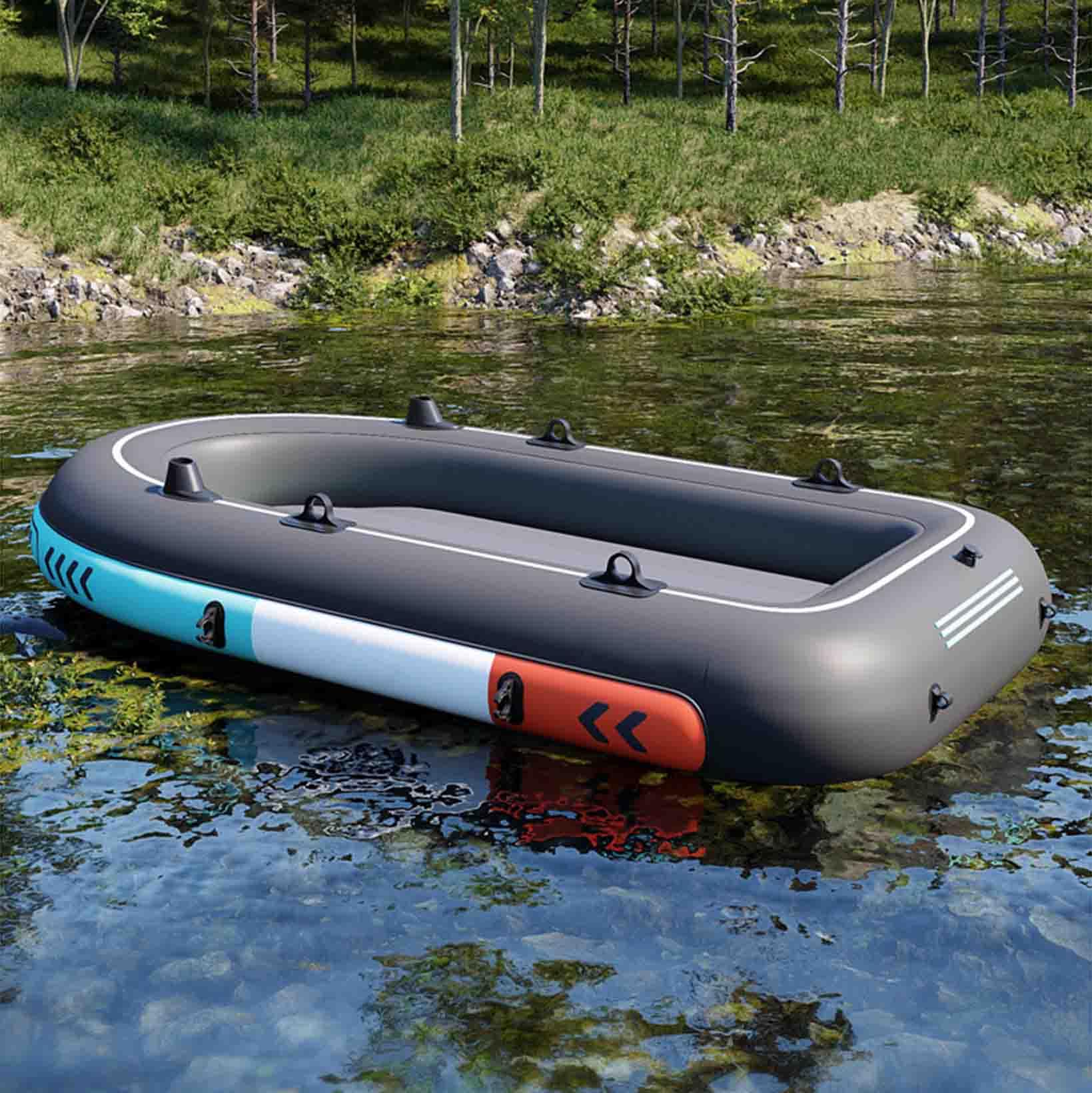 Gommone Sport e Tempo Libero Gommone per Adulti Kayak Gonfiabile con Remi Gommone da Pesca Barca Gonfiabile per Pesca Nautica e Sport Acquatici