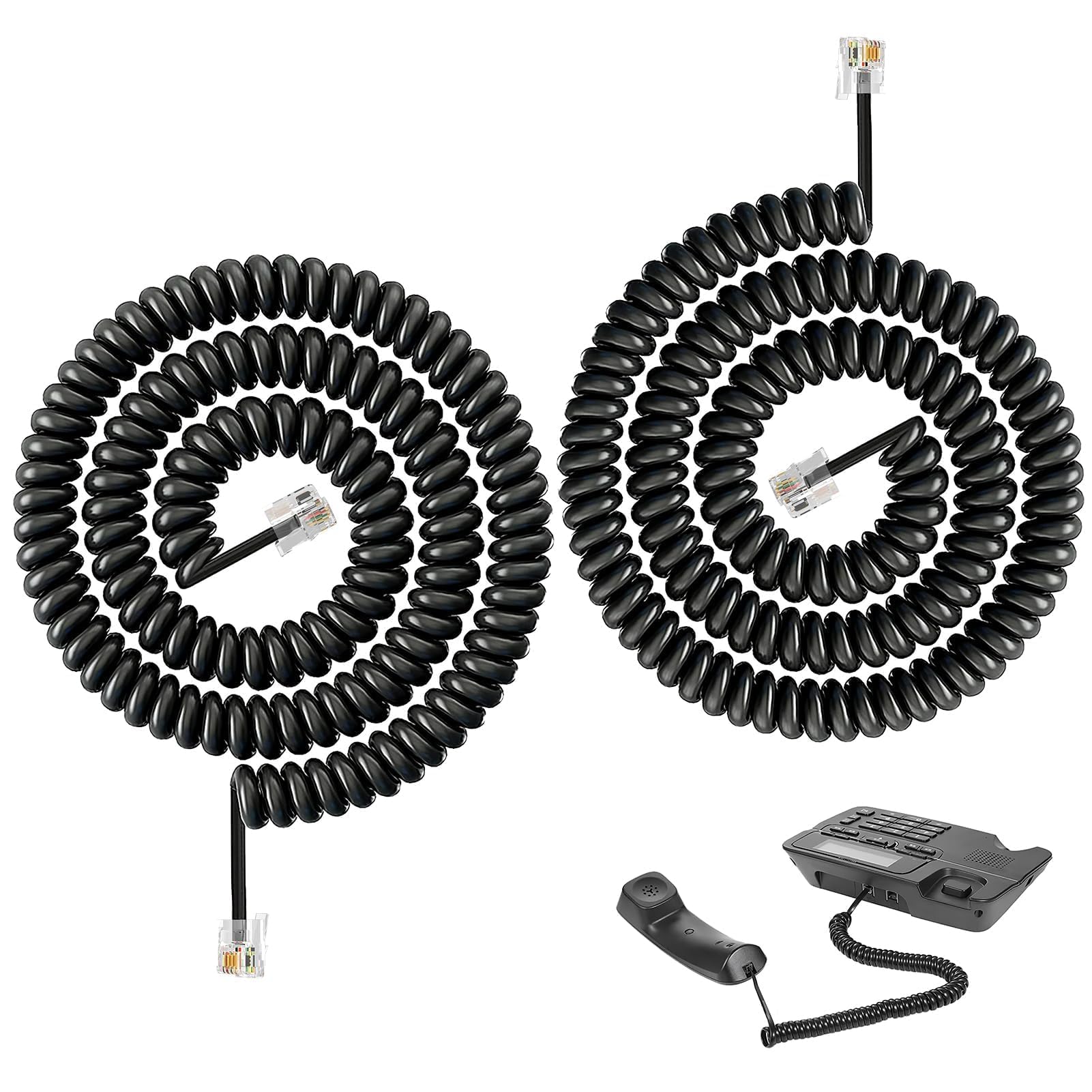 Cordon Téléphonique HYFAI, Cordon De Poignée De Téléphone, Câble De Combiné, Câb