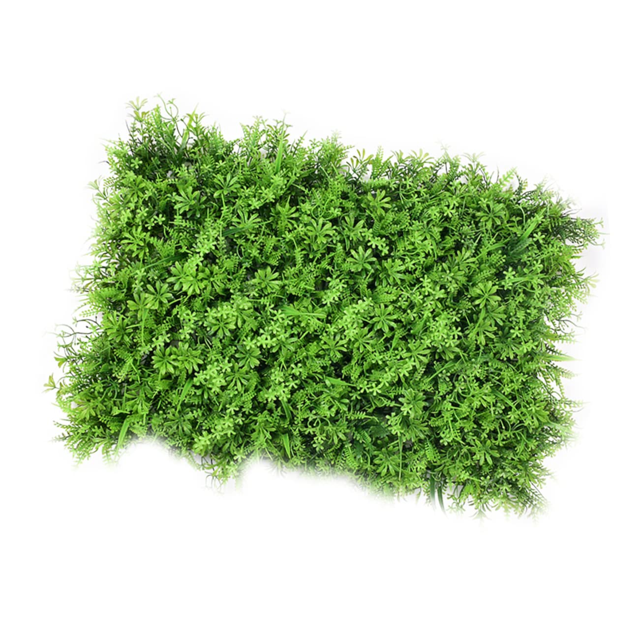 PRETYZOOM 2 Piezas Artificiales Pecera Planta Artificial para Adorno Panel Acuario Hierba Plantas De Interior Interior Césped Artificial Hierba Fausse Pared Mousse Plantas De