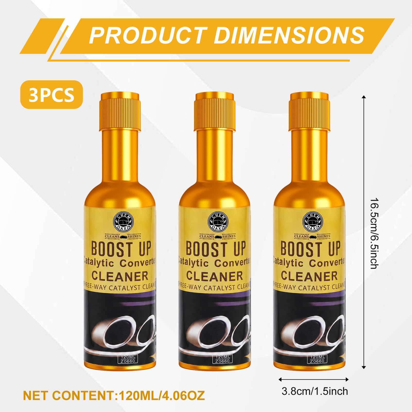 Nettoyant Catalyseur 2x120ml - Additif Essence pour Pot Catalytique, Réduit Pollution et Améliore Performance Moteur - Compatible Tous Véhicules