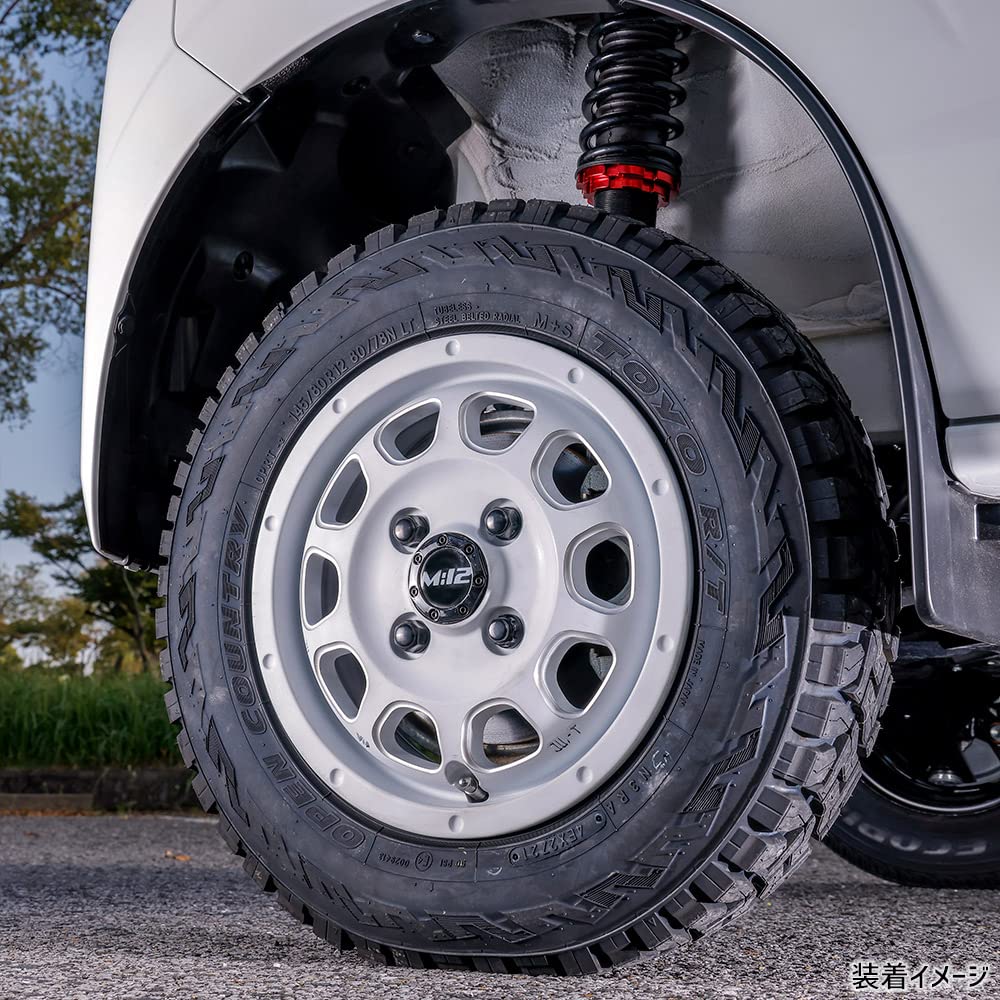 とよまる☆12インチ　ホワイト　オーダー塗装☆ OPEN COUNTRY ダイハツ タフト/etc トーヨー オープンカントリー R/T