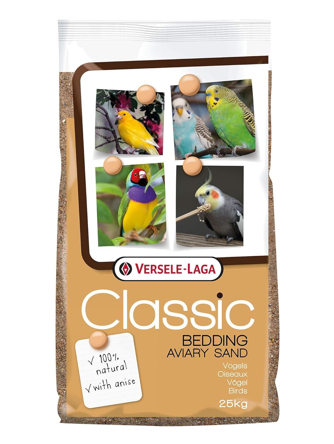 Versele Laga Prestige Economy Vogelsand 25 kg Versele Laga Prestige Economy Vogelsand 25 kg