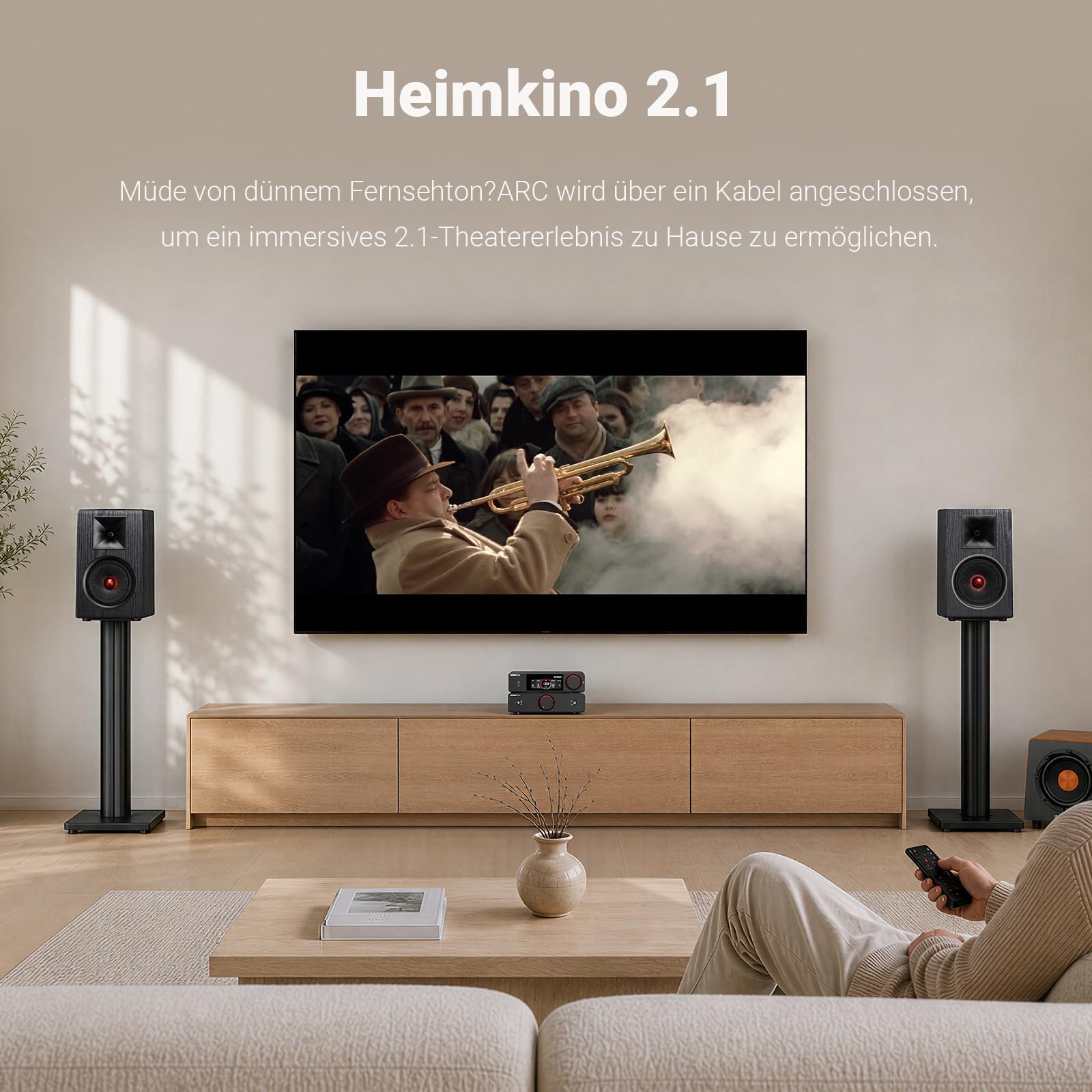 AIYIMA D20 Vollsymmetrischer Hifi-DAC mit zwei DAC-Chips ES9039Q2M AK4493S | XMOS XU316 Desktop-DAC,Bluetooth mit LDAC,ARC-Eingang,XLR-Ausgang,dynamisches VU-Meter,UAC 1.0/2.0 Gaming-DAC für PS5&Switch