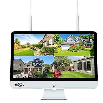 Amazon.com : 【No HDD】 15'' LCD Wireless WiFi NVR 16