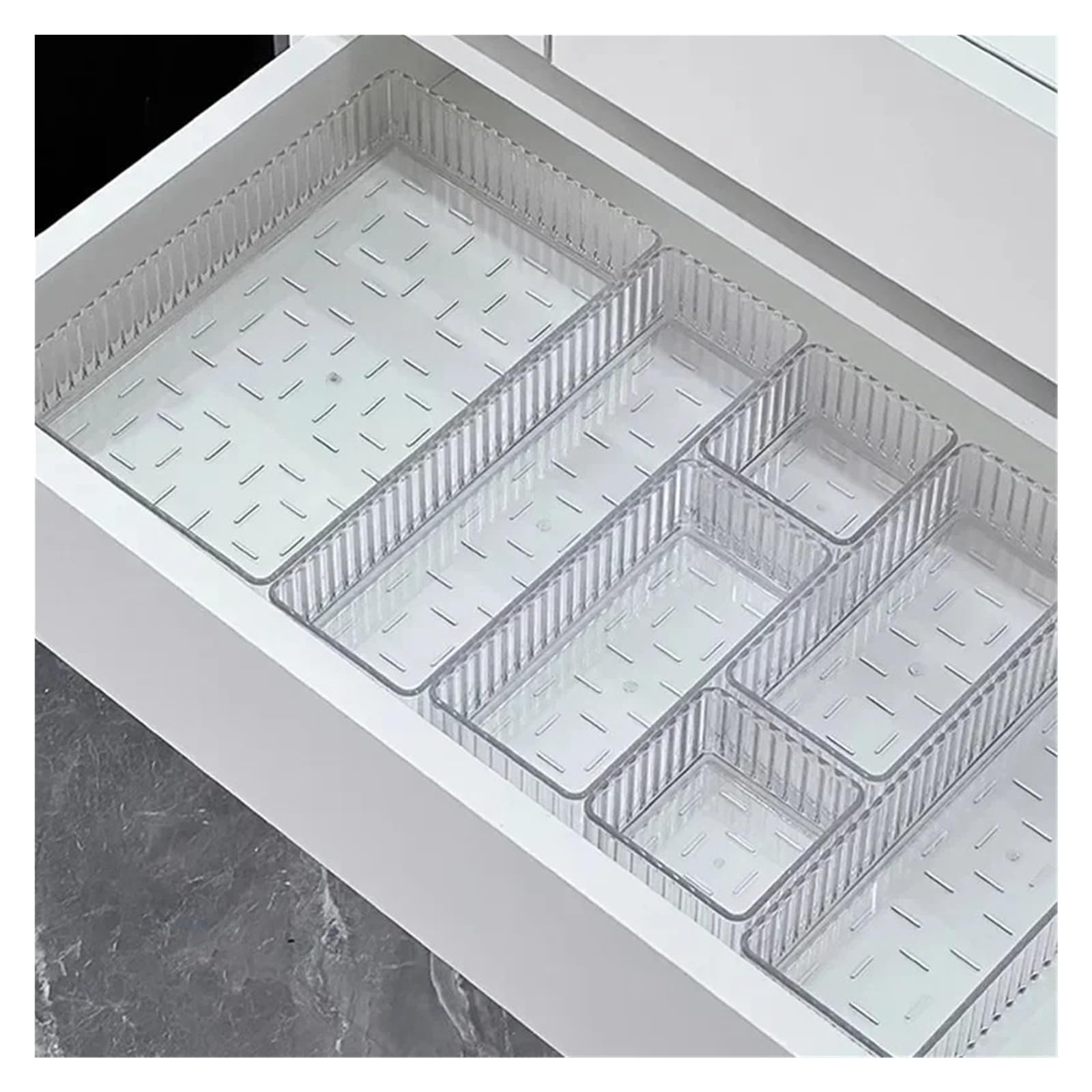 Bghyjkol Style-A-Xl Drawer Organiser Unlimited Desk Drawer Organizers Set