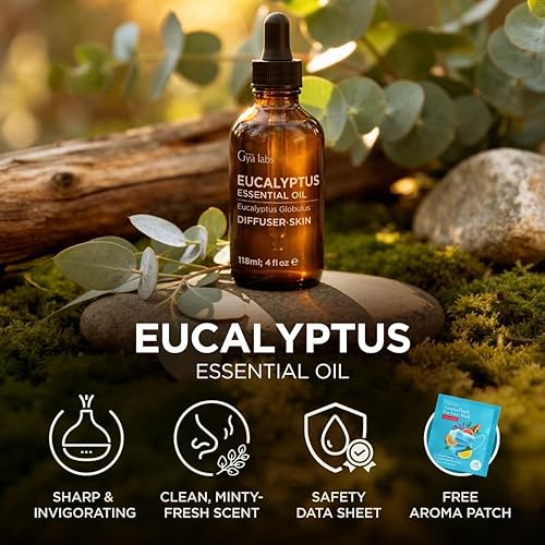 Miniatura 458 de Gya Labs - Aceite esencial de clavo para el dolor de dientes, tópico para el cuidado de la piel y las náuseas, impulsa las defensas del cuerpo