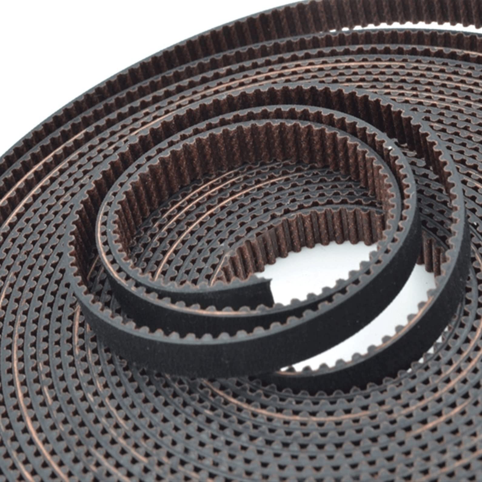 Cqinlu-Belt 2GT Abrigo sincrónico de la correa de distribución ancho 6/9 / 10/12 / 15mm de goma baja polvo baja vibración impresora 3D, Impresoras 3D(5Meters,12mm-(LL-2GT RF))