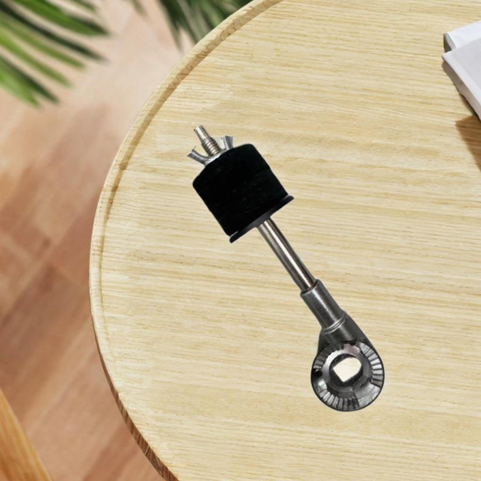 Accesorio de apilador de platillos instrumento de percusión profesional brazo de soporte de platillo, kit de batería de cabeza de platillo para, estilo un