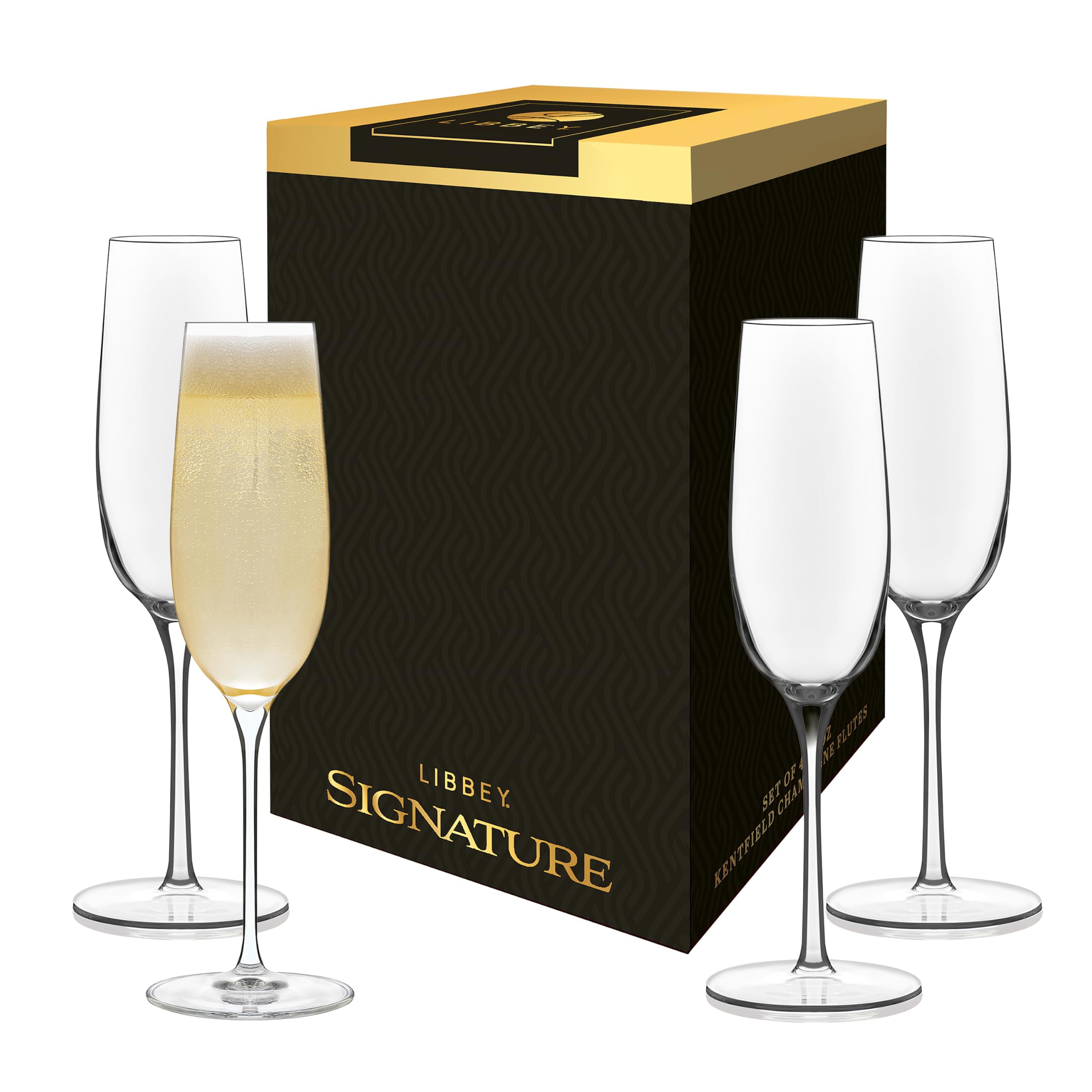 Libbey Kentfield Champagne Flutes - 4 Piece Set -1