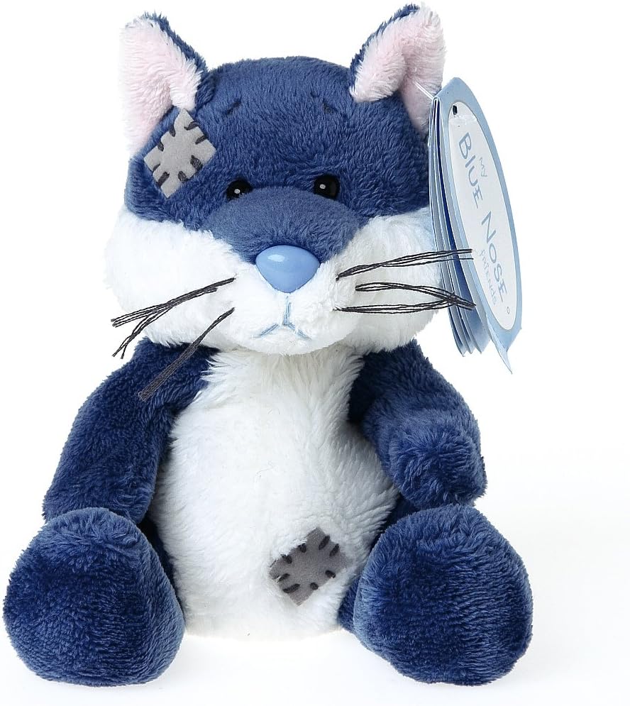 Tatty Teddy & My Blue Nose Friends Baffle the Fox soft toy, sits 4" tall.