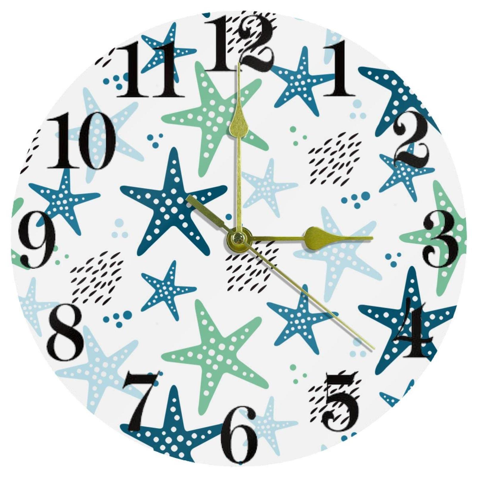 Horloge murale à quartz marine pour décorer votre cuisine avec élégance