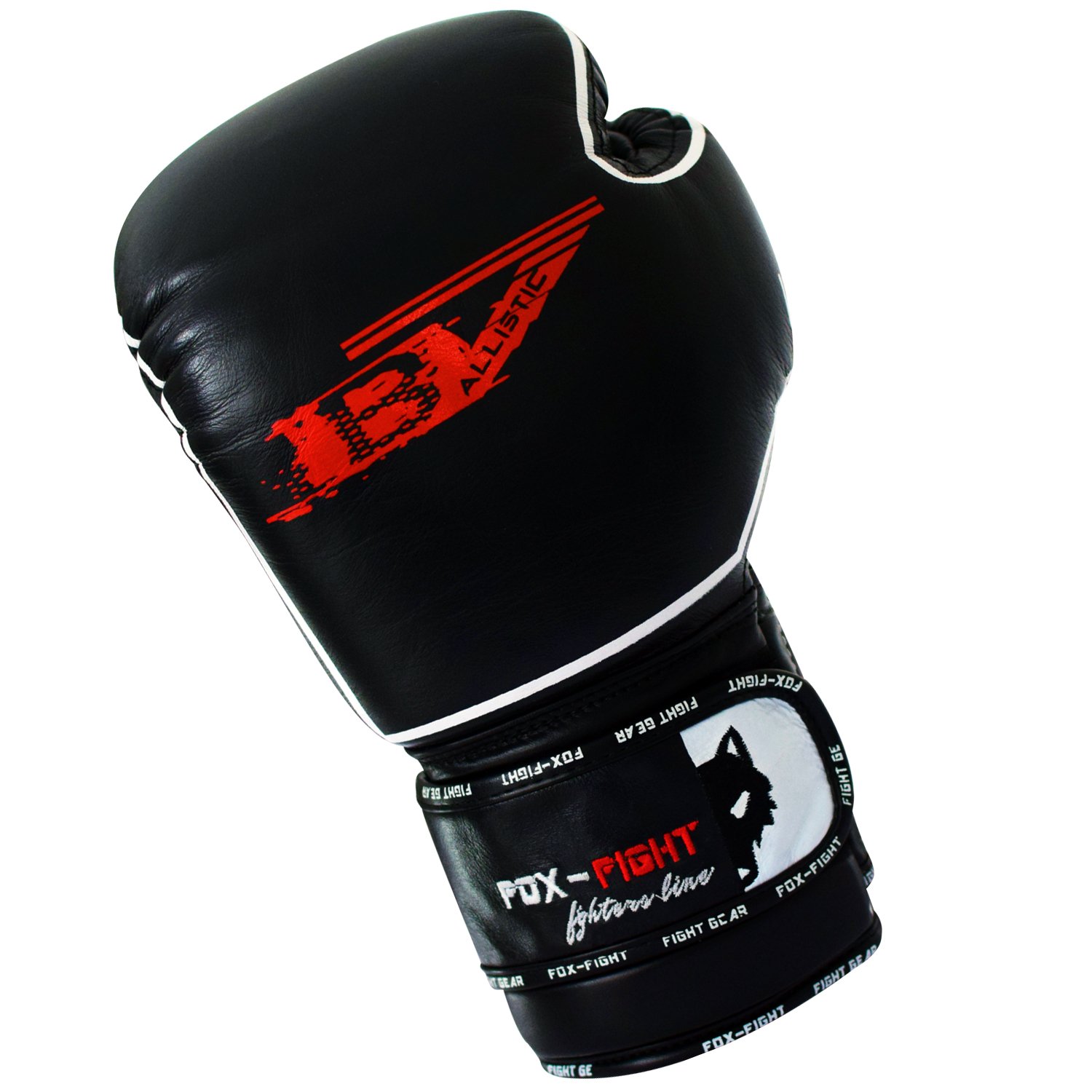 FOX-FIGHT B7 Boxhandschuhe professionelle hochwertige Premium Qualität aus echtem Leder Sandsack Training Sparring Muay Thai Kickbox Freefight Kampfsport BJJ Sandsackhandschuhe Gloves