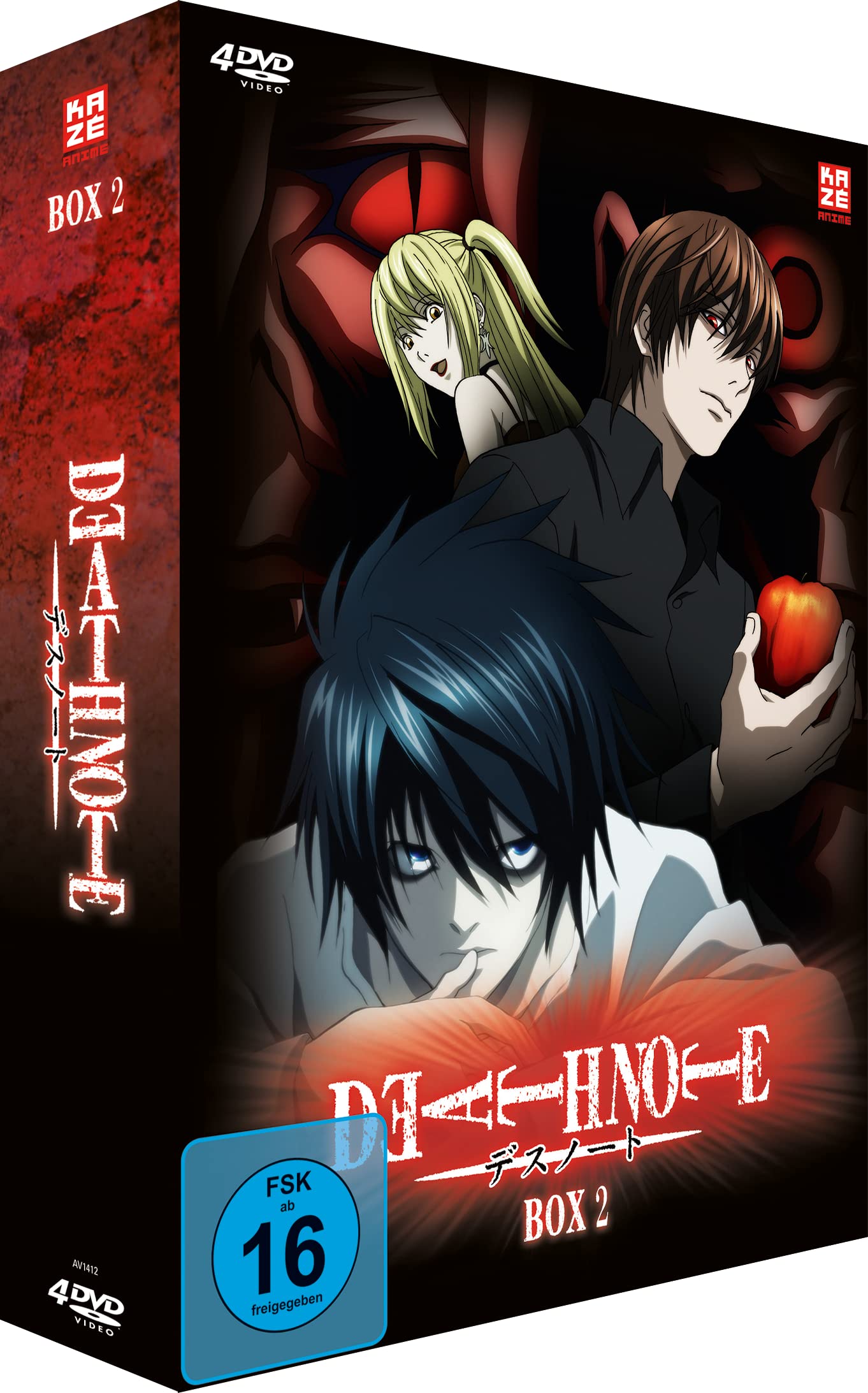 Death Note Box 2 serie anime japonesa coleccion DVD importacion