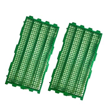 CJ Farms Poultry/Rabbit Plastic Floor Mat,Size:1x2 Feet,2 pcs,Waste Hole 15mm x 15mm Rabbit Pet Mat