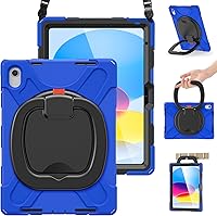 Vista 14 de BRAECN Funda para iPad (A16) de 11ª/10ª generación de 11 pulgadas/10.9 pulgadas 2025/2022, silicona protectora resistente con protector de pantalla