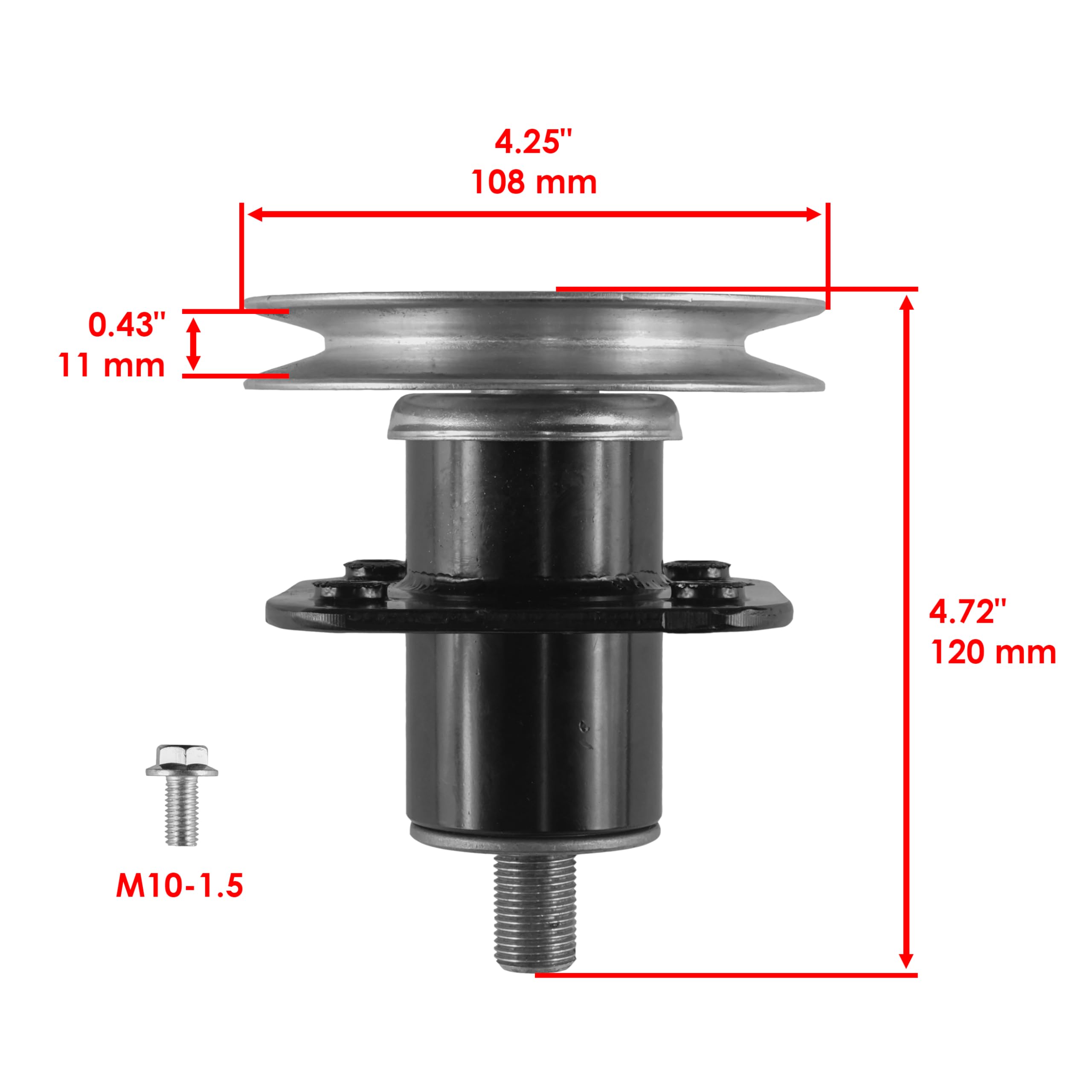 Amazon.com : Caltric Spindle Assembly Ariens 915213 Zoom 42