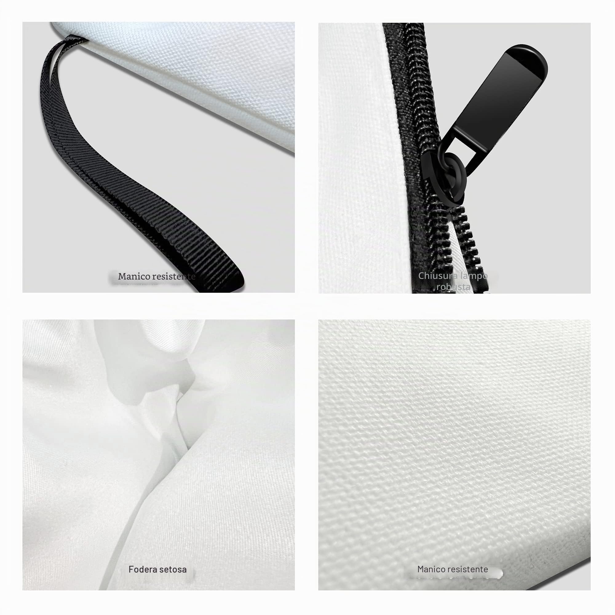 Beauty case personalizzato dalla A alla Z, regalo di compleanno per donne e mamme, regalo per la migliore amica, borsa cosmetica per sposa e damigella d'onore, Signore (M)