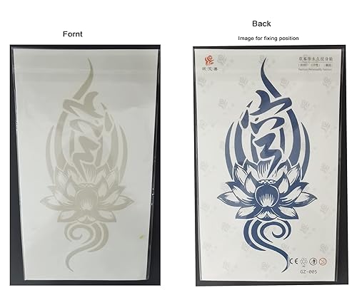 Miniatura 7 de PADOUN Tatuajes pequeños temporales impermeables de larga duración, 100% tinta a base de plantas, tatuaje temporal para niños, lindo brazo de