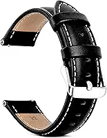 Pulseira Couro Relógios De 20mm 22mm e 25mm Bracelete Premium Fivela Aço Inox Compatível Diversas Marcas Inclui Pinos