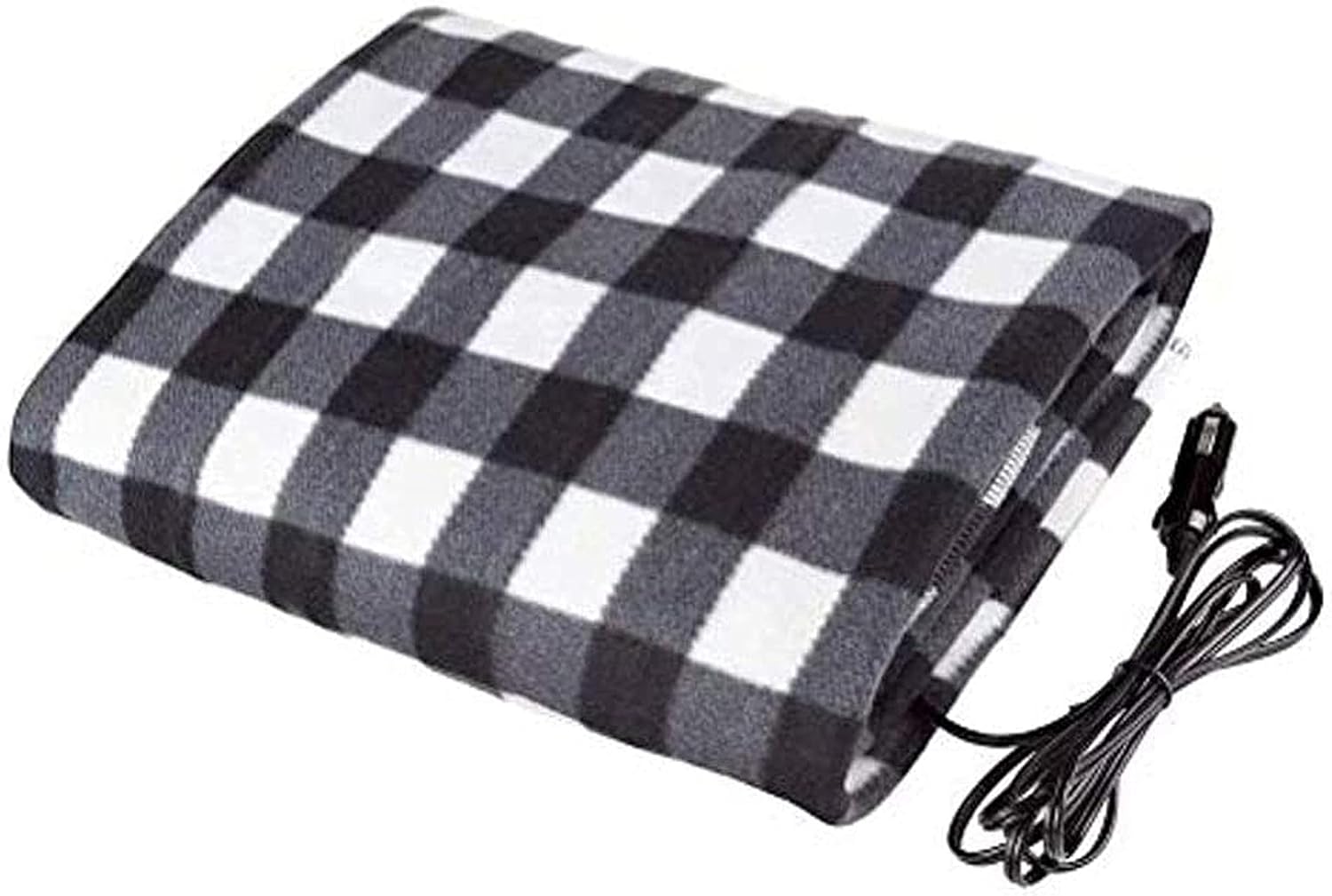 VIRRIRAVY Electric Car Blanket 12 Volt Heated Fleece